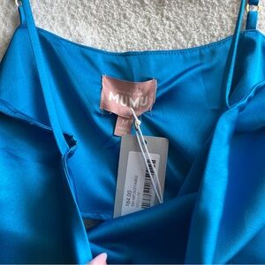 Show Me Your MuMu Vibrant Blue Top